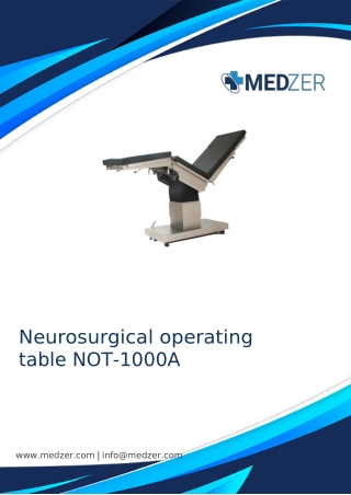 Neurosurgical-operating-table-NOT-1000A