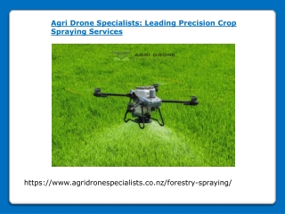 Agri Drone Specialists - Leading Precision Crop Spraying Services