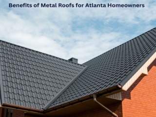 Benefits of Metal Roofs for Atlanta Homeowners