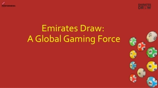 Emirates Draw PPT 51