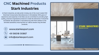 CNC Machined Products