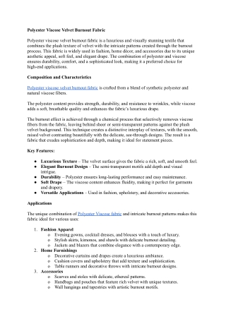 Polyester Viscose Velvet.docx