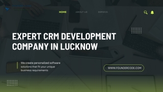 Expert CRM Development Company in Lucknow