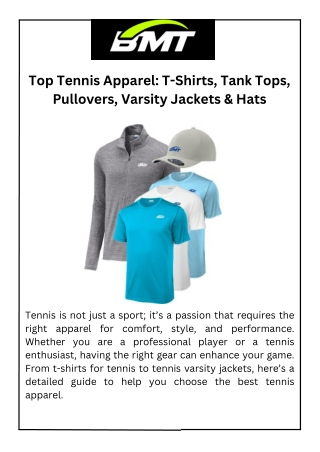 Buy Tennis Pullover, T-Shirts, Tank Tops, Varsity Jackets & Hats – Best Tennis Apparel (3)