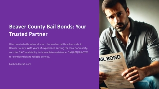 Beaver County Bail Bonds - bailbondsutah.com