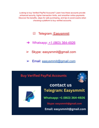 How to Buy, Verified paypal Account 3 Easy Steps