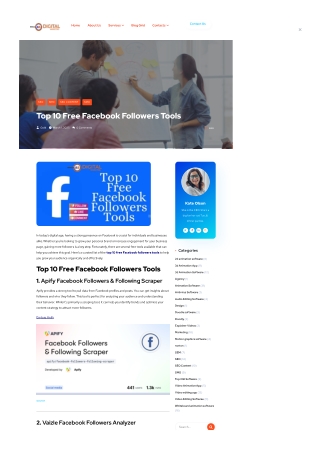 Top 10 Free Facebook Followers Tools