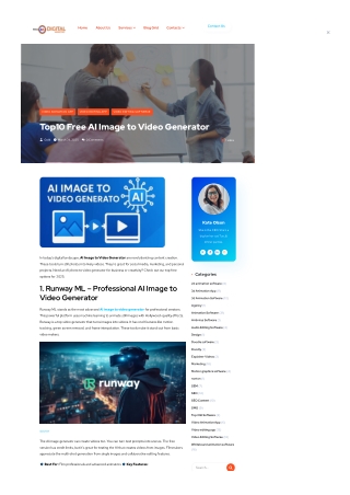 Top10 Free AI Image to Video Generator