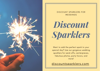 Discount Sparklers for Weddings (2)