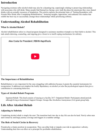 Setting Boundaries with Friends Who Drink After Completing Rehabilitation