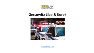 Gersowitz Libo & Korek