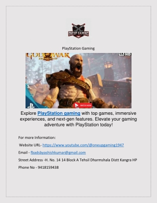 PlayStation Gaming
