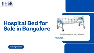 Hospital Bed for Sale in Bangalore