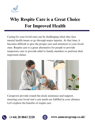Respite Caregivers