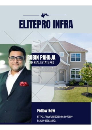Robin Pahuja Elitepro Infra