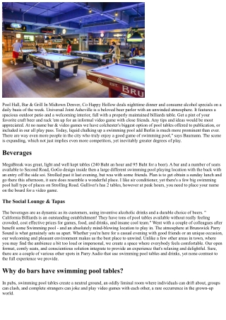 Danny K's Billiards & Sporting Activities Bar Oc Vibe, Orange County, Ca