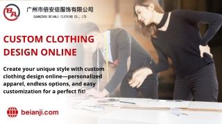 custom clothing design online