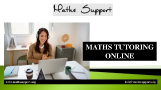 MATHS TUTORING ONLINE