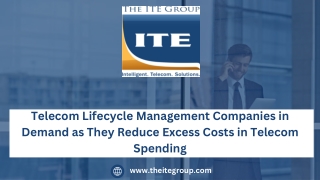 Telecom Lifecycle Management Companies in Demand as They Reduce Excess Costs in Telecom Spending