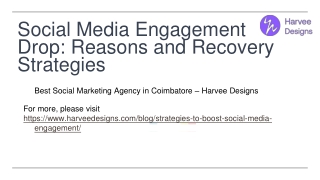 Social Media Engagement Drop - Reasons and Recovery Strategies