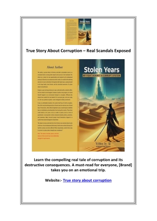 True Story About Corruption – Real Scandals Exposed