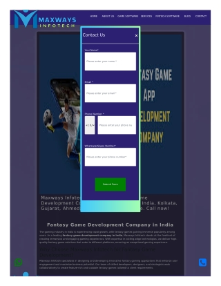 Fantasy Game App Development Company
