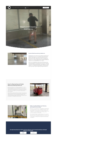 warehouse cleaning melbourne