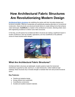 How Architectural Fabric Structures Are Revolutionizing Modern Design (1)