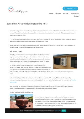 Air conditioning busselton