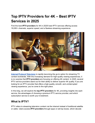Top IPTV Providers for 4K – Best IPTV Services in 2025 (1)