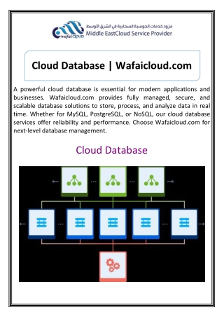 Cloud Database Wafaicloud.com