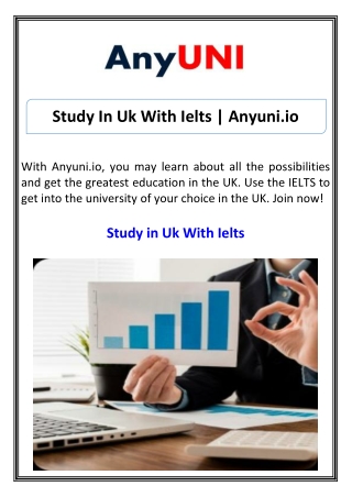 Study In Uk With Ielts Anyuni.io