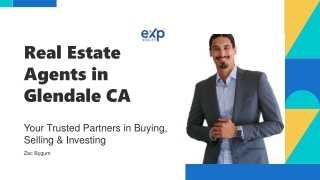 Real Estate Agents in Glendale CA