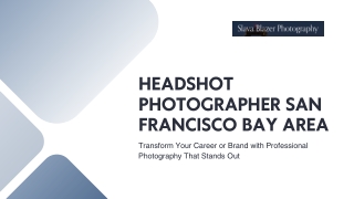 Headshot Photographer san Francisco bay area