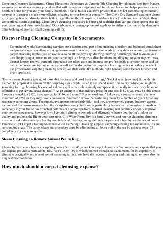 Heaven's Ideal Carpet Cleaning Sacramento Ca Dry Out In 1 Hour