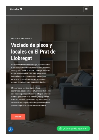 Vaciado de pisos y locales El Prat de Llobregat