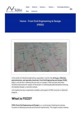 The Benefits of Choosing FEED Services in Vadodara, India