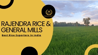 Harvesting Quality: Rajendra Rice & General Mills in Haryana, India