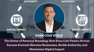 The Power of Personal Branding How Evan Cole Vitale’s Proven Success Formula Elevates Businesses, Builds Authority, and