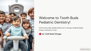 Welcome to Tooth Buds Pediatric Dentistry!