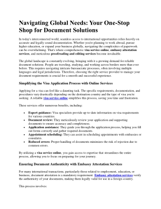 Your One-Stop Shop for Document Solutions