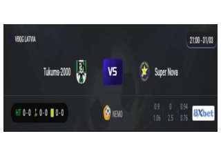 Phát sóng trực tiếp Tukums-2000 vs Super Nova vào lúc 21:00, ngày 31/03/2025