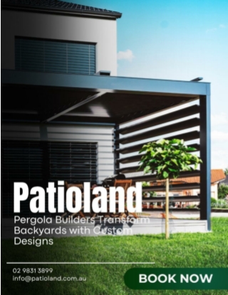 Patioland’s Pergola Builders Transform Backyards with Custom Designs