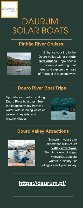 Pinhão River Cruises