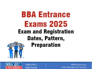 BBA Entrance Exams 2025: Complete Guide to Admission