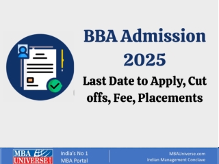 BBA Admissions 2025: Top Colleges, Entrance Exams & Eligibility