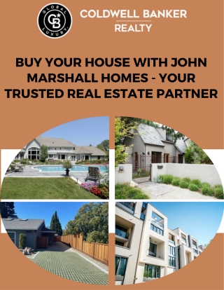 Buy Your House with John Marshall Homes - Your Trusted Real Estate Partner