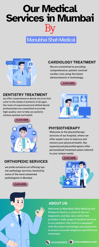 Comprehensive Dental Services in Mumbai | Manubhai Shah Medical