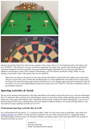 Barratts Club Sporting Activities Bars In Northampton