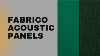 Fabrico Acoustic Panels  Fibrecrete